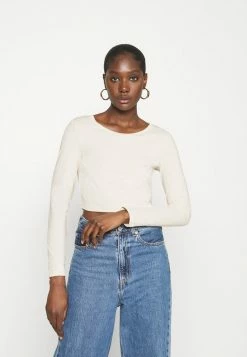 REDEZIGN - T-shirt à Manches Longues - Beige