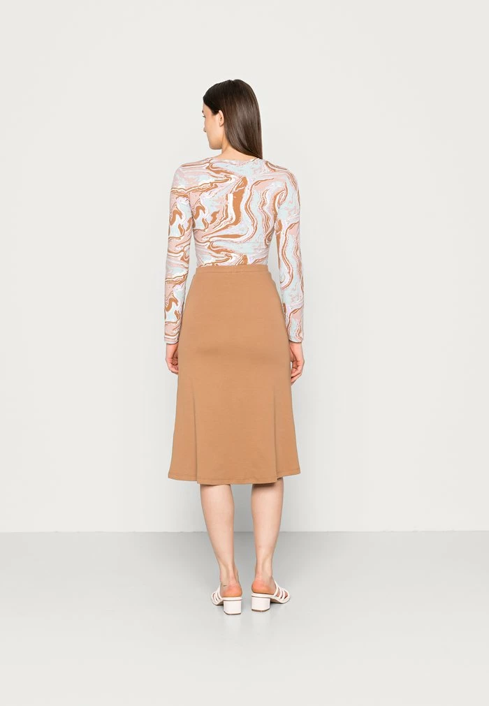 REDEZIGN - Jupe Trapèze - Brown – Image 3