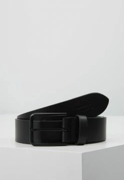 Zign UNISEX LEATHER - Ceinture - Black