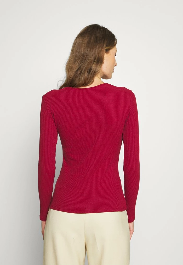 Zign T-shirt à Manches Longues - Dark Red – Image 3