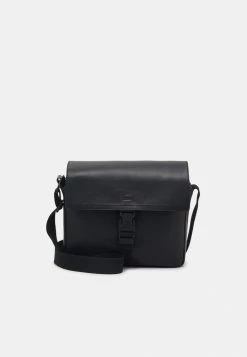 Zign LEATHER - Sac Bandoulière - Black