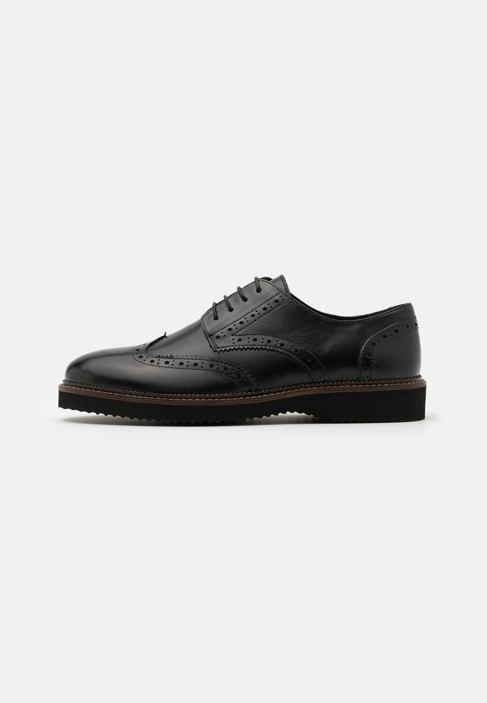 Zign UNISEX LEATHER - Derbies - Black – Image 2