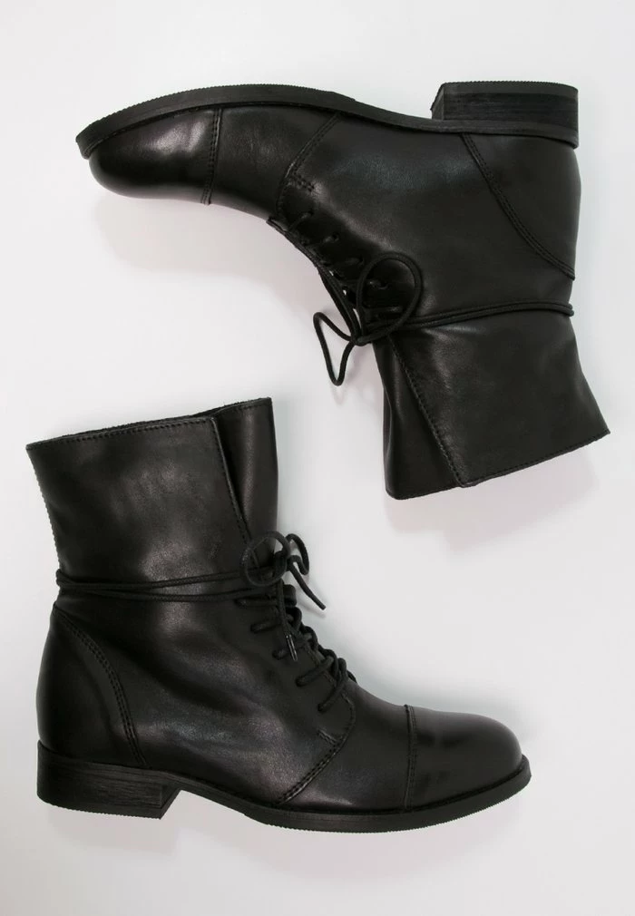 Zign Bottines à Lacets - Black – Image 3