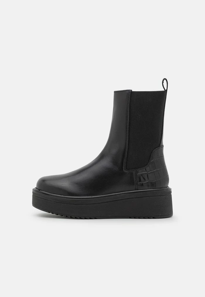 Zign Bottines à Plateau - Black – Image 2