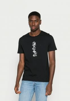 Zign GRAPHIC T-SHIRT - T-shirt Imprimé - Black