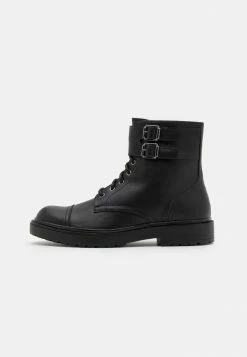 Zign UNISEX - Bottines à Lacets - Black