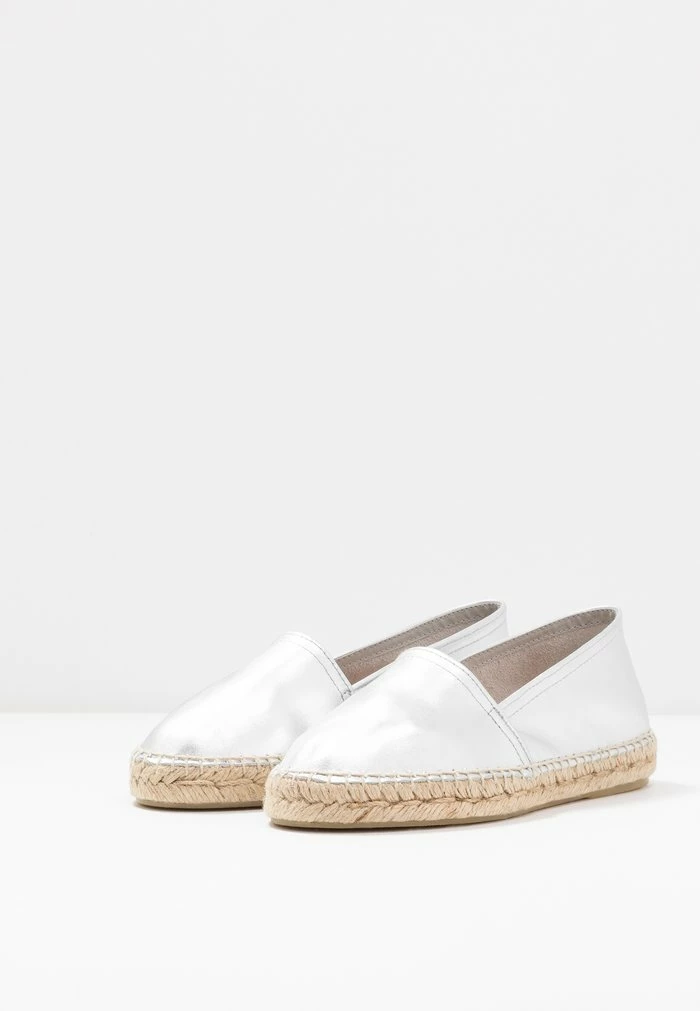 Zign LEATHER - Espadrilles - Silver – Image 5