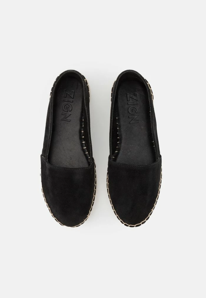 Zign LEATHER - Espadrilles - Black – Image 6