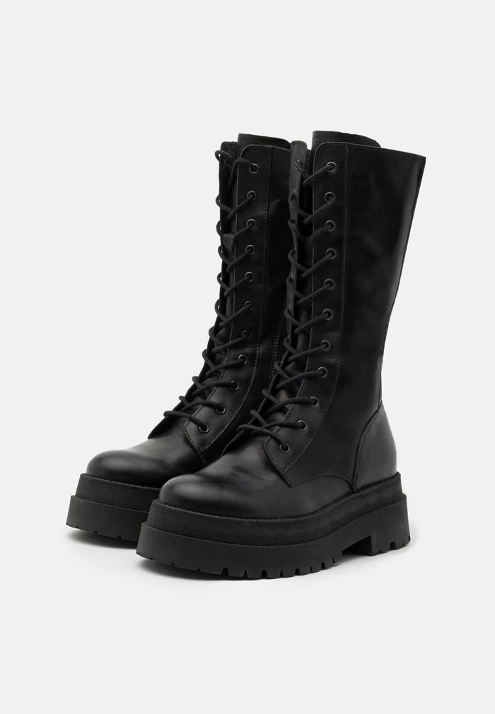 Zign Bottines à Plateau - Black – Image 3