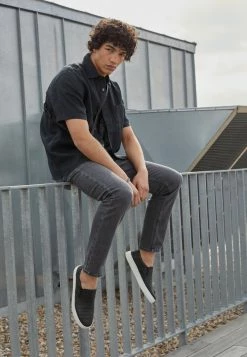 Zign LEATHER UNISEX - Mocassins - Black