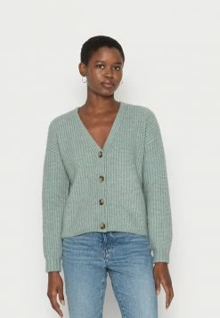 Zign CHUNKY CARDIGAN - Gilet - Light Green
