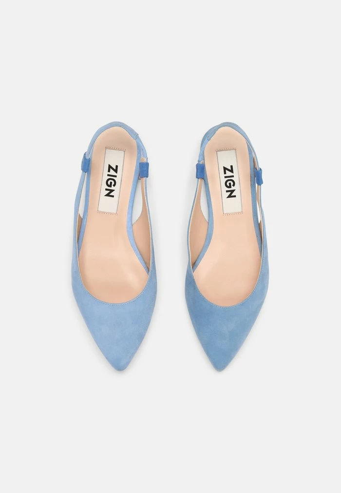 Zign Ballerines - Blue – Image 5