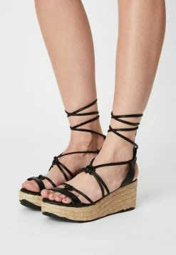 Zign Sandales à Plateforme - Black