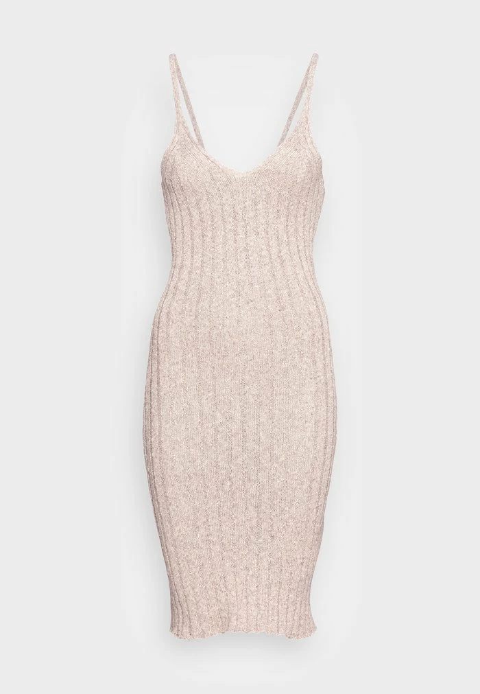 Zign SUMMER STRAPPY DRESS - Robe Pull - Mottled Brown – Image 4