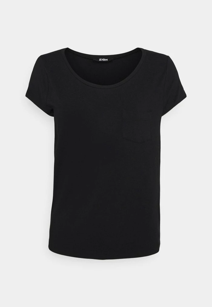 Zign T-shirt Basique - Black – Image 6