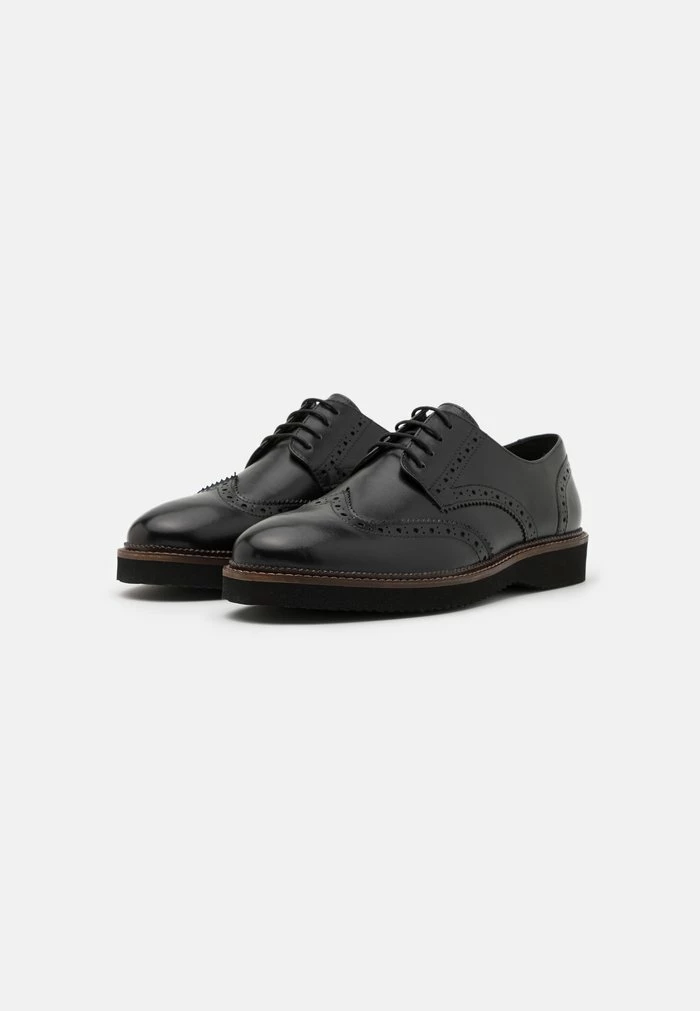 Zign UNISEX LEATHER - Derbies - Black – Image 5