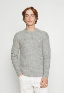 Zign Pullover - Mottled Light Grey