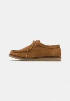 Zign LEATHER - Chaussures à Lacets - Cognac