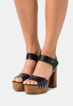 Zign LEATHER - Sabots - Black