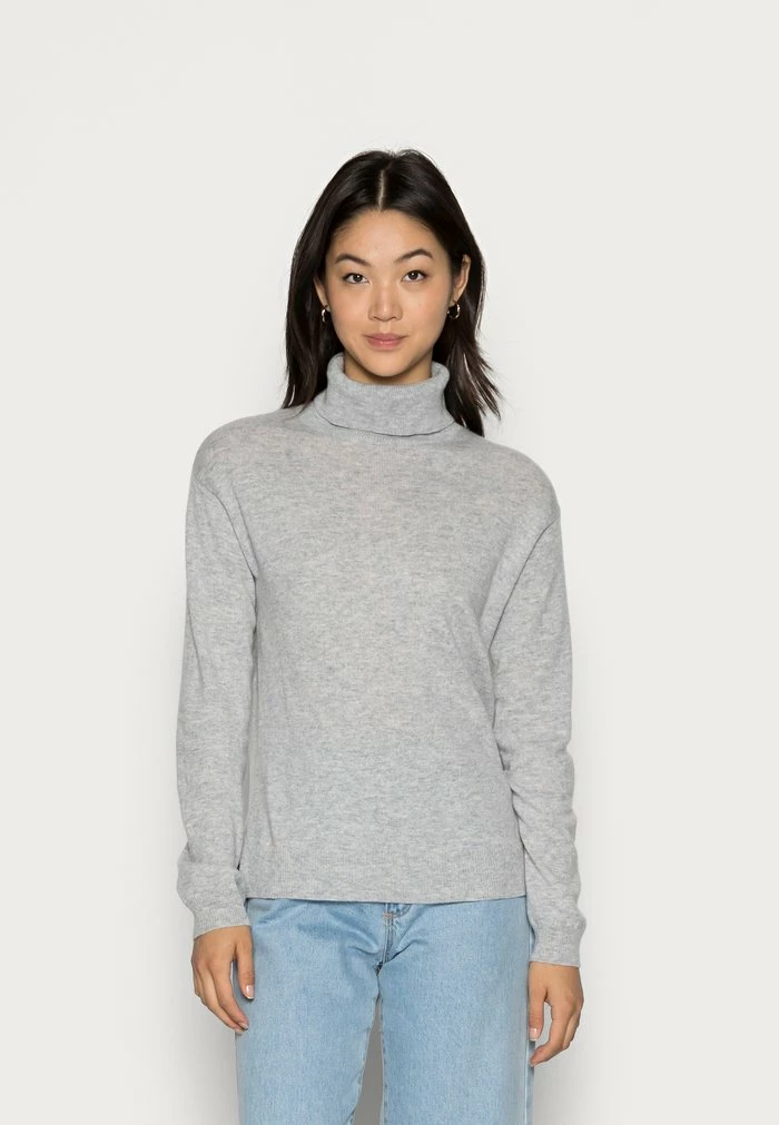 Zign RECYCLED CASHMERE BLEND - Pullover - Mottled Grey