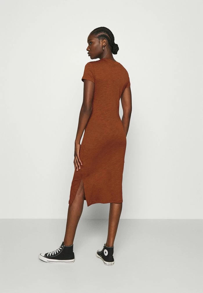 Zign Robe En Jersey - Brown – Image 3