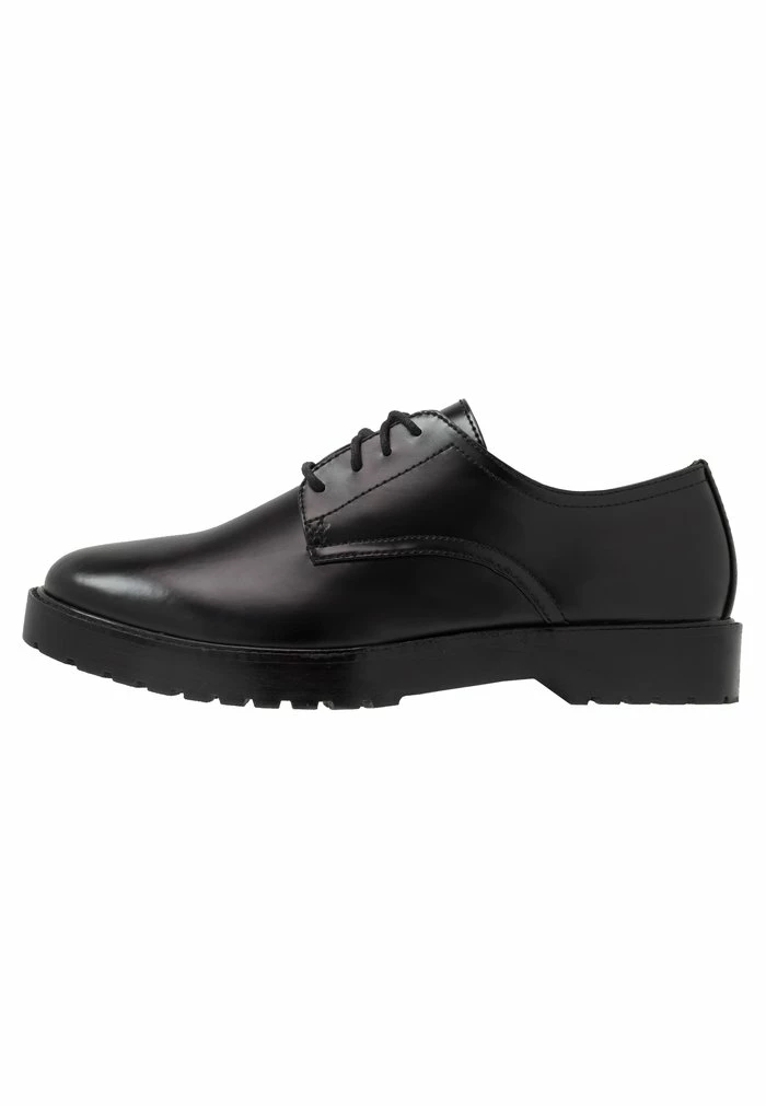 Zign LEATHER UNISEX - Derbies & Richelieus - Black