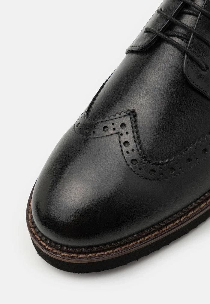 Zign UNISEX LEATHER - Derbies - Black – Image 8