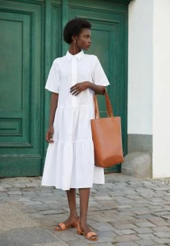 LEATHER REDEZIGN - Cabas - Cognac