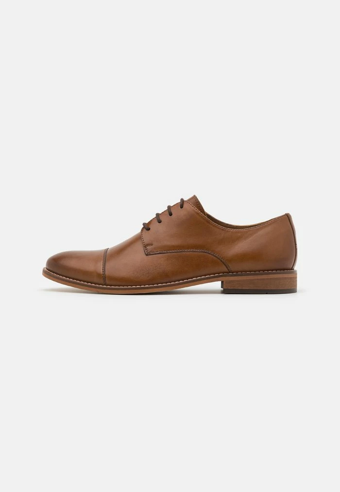 Zign LEATHER - Derbies - Cognac