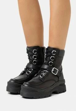 Zign Bottines à Lacets - Black