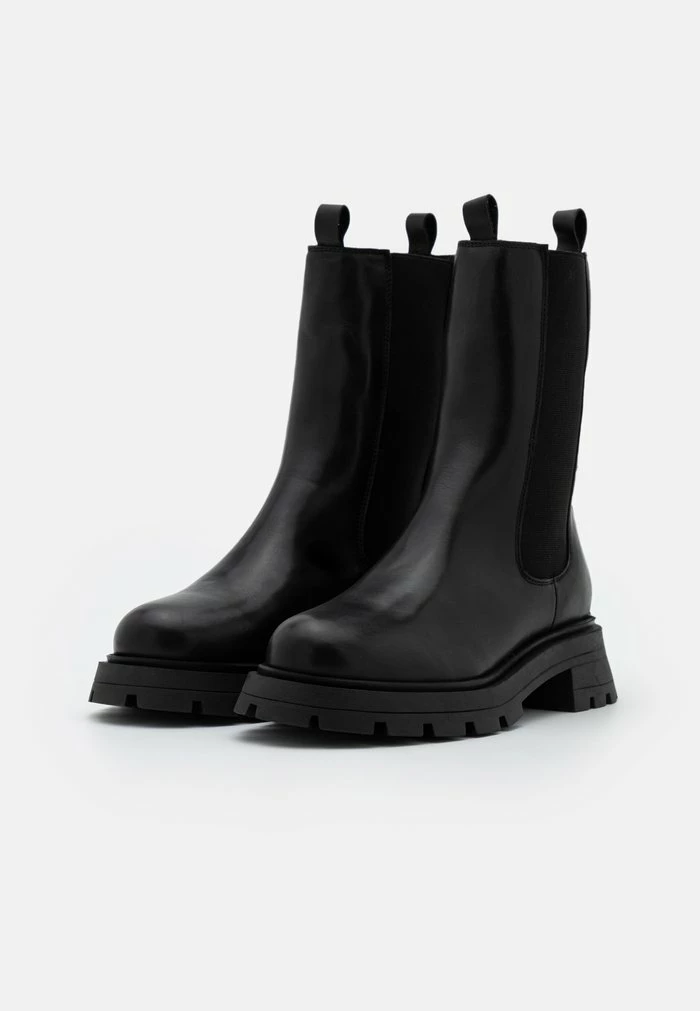 Zign LEATHER - Bottes à Plateau - Black – Image 3