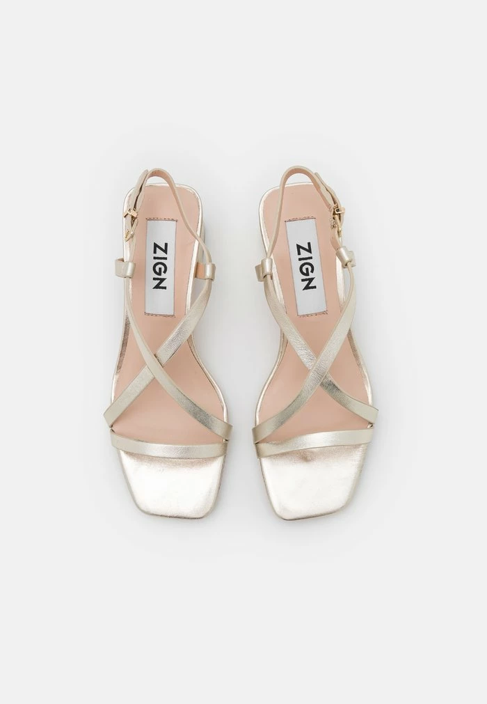Zign Sandales - Gold – Image 6