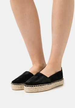 Zign LEATHER - Espadrilles - Black