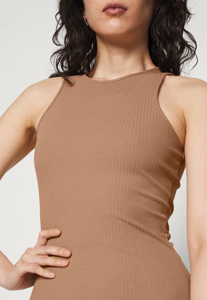 REDEZIGN - Robe Fourreau - Brown – Image 6