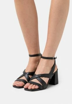 Zign LEATHER - Sandales - Black