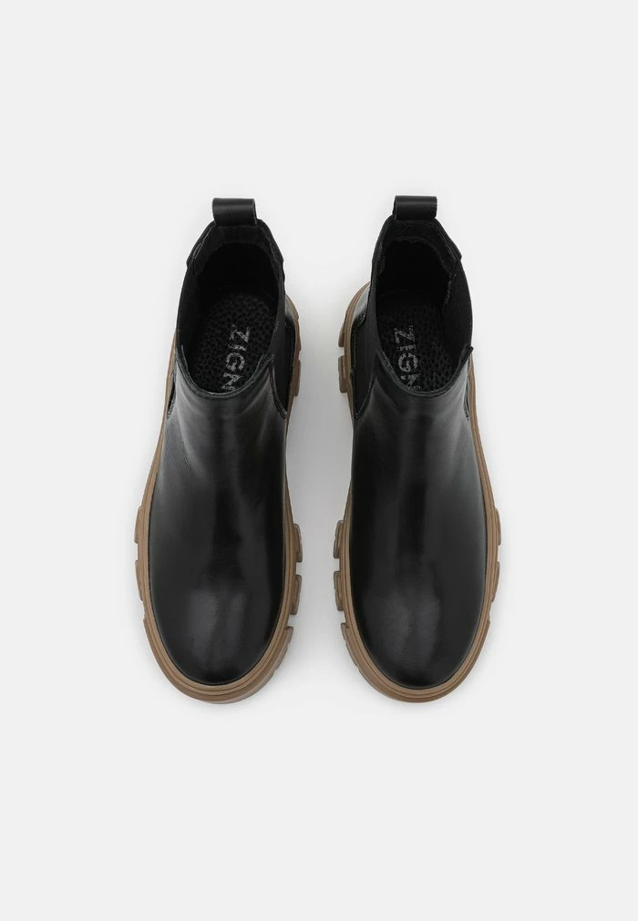 Zign LEATHER - Bottines à Plateau - Black – Image 6