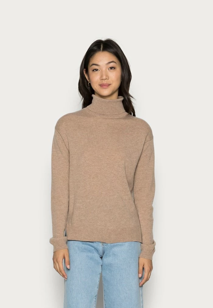 Zign RECYCLED CASHMERE BLEND - Pullover - Camel
