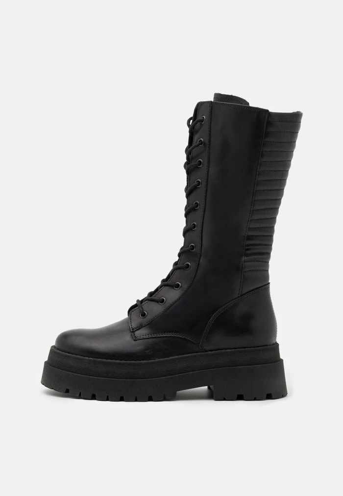 Zign Bottines à Plateau - Black – Image 2