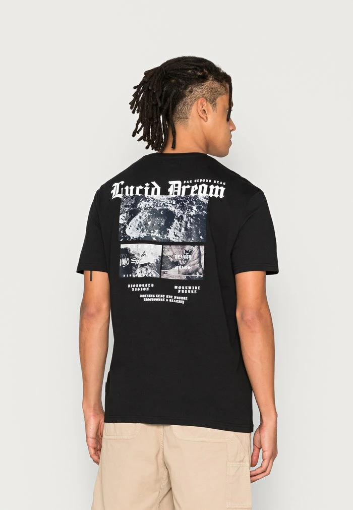 Zign T-shirt Imprimé - Black