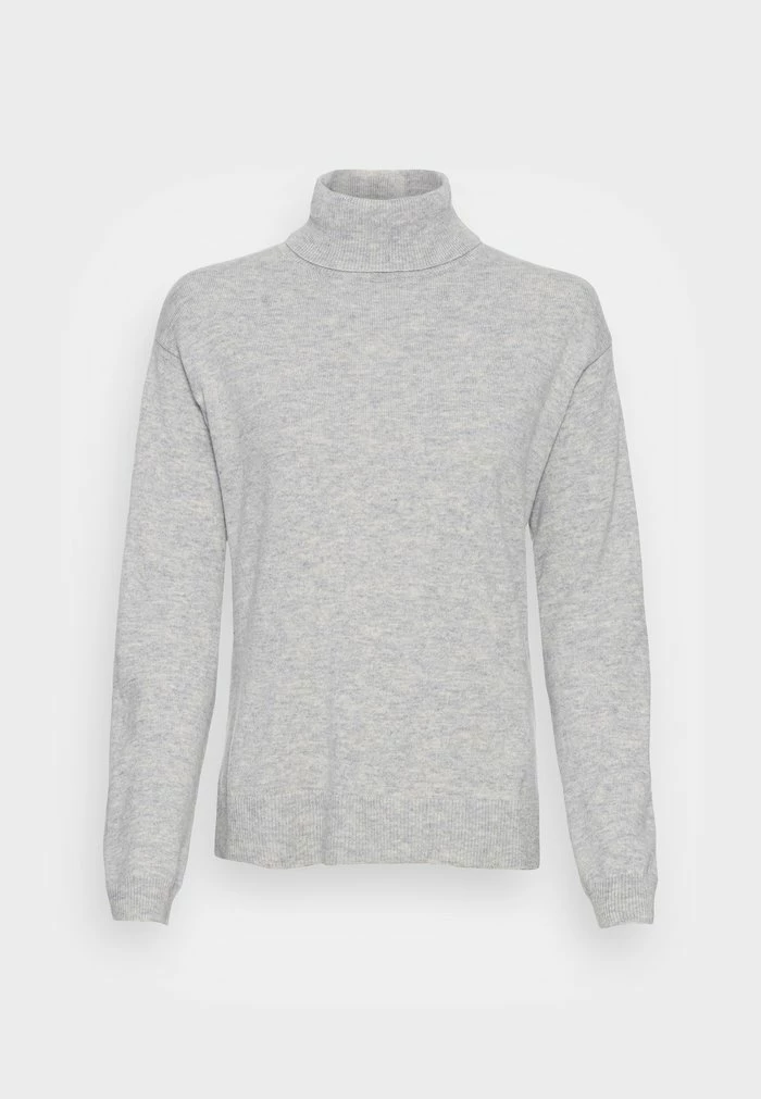 Zign RECYCLED CASHMERE BLEND - Pullover - Mottled Grey – Image 4