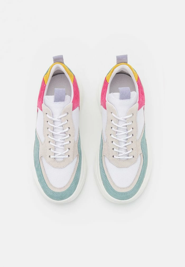 Zign LEATHER - Baskets Basses - White/multi-coloured – Image 6