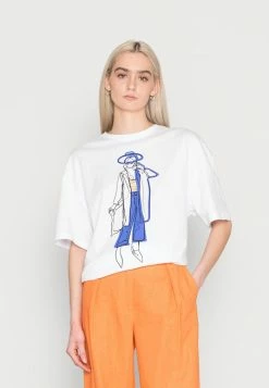 Zign T-shirt Imprimé - White