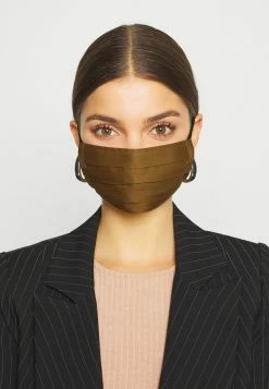 Zign 3 PACK - Masque En Tissu - Dark Green/white/khaki