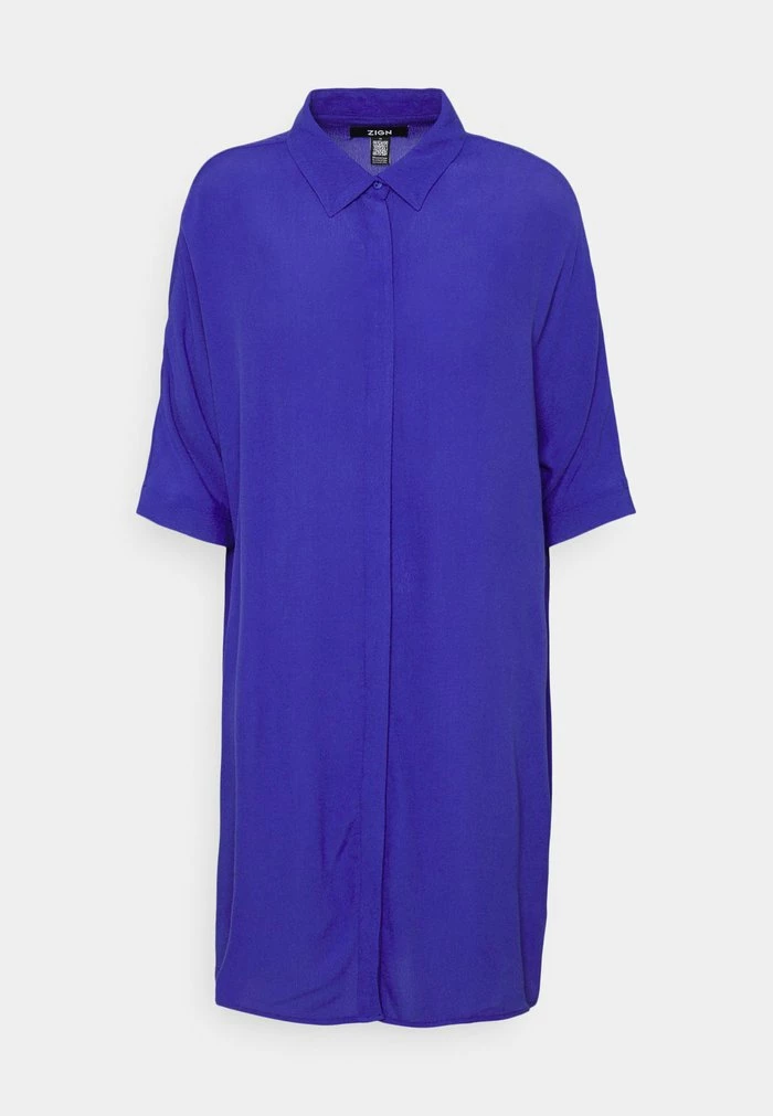 REDEZIGN - Robe Chemise - Blue