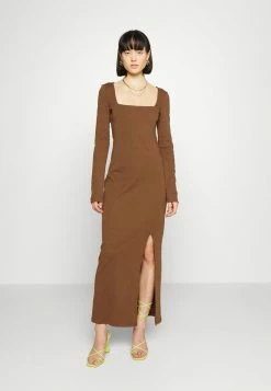 REDEZIGN - Robe Longue - Dark Brown
