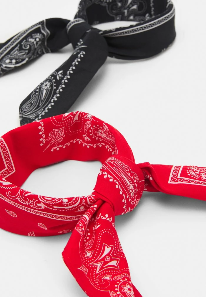 Zign BANDANA UNISEX 2 PACK - Foulard - Red/black – Image 2