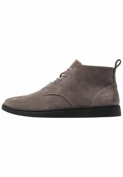 Zign LEATHER - Bottines à Lacets - Grey