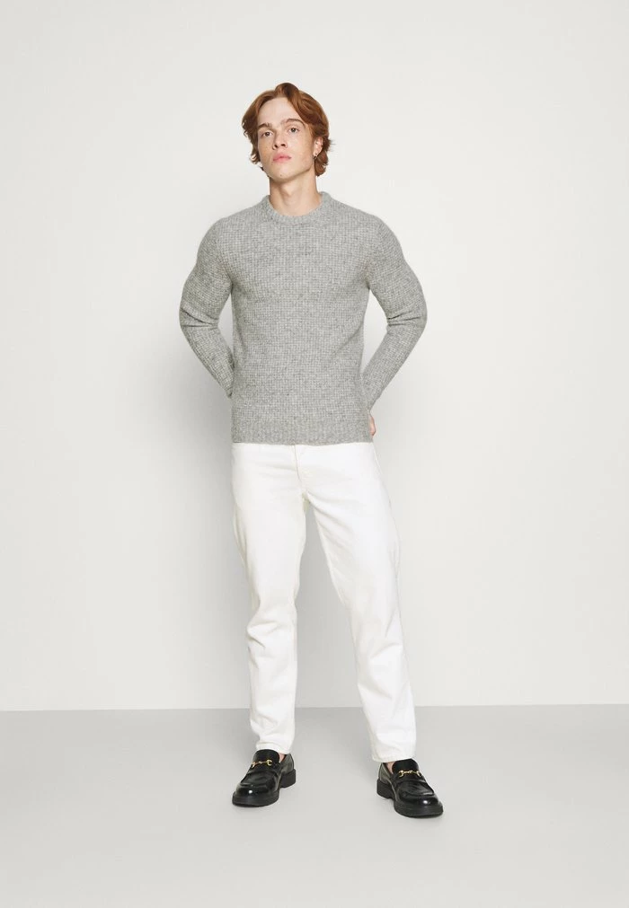 Zign Pullover - Mottled Light Grey – Image 2