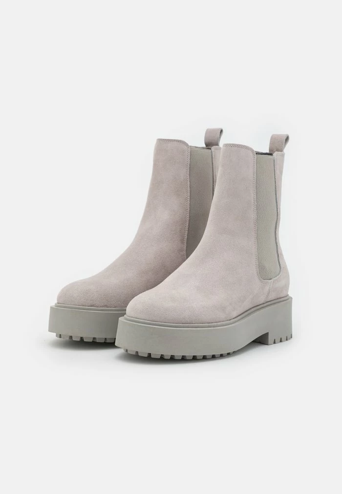 Zign LEATHER - Bottines à Plateau - Grey – Image 3