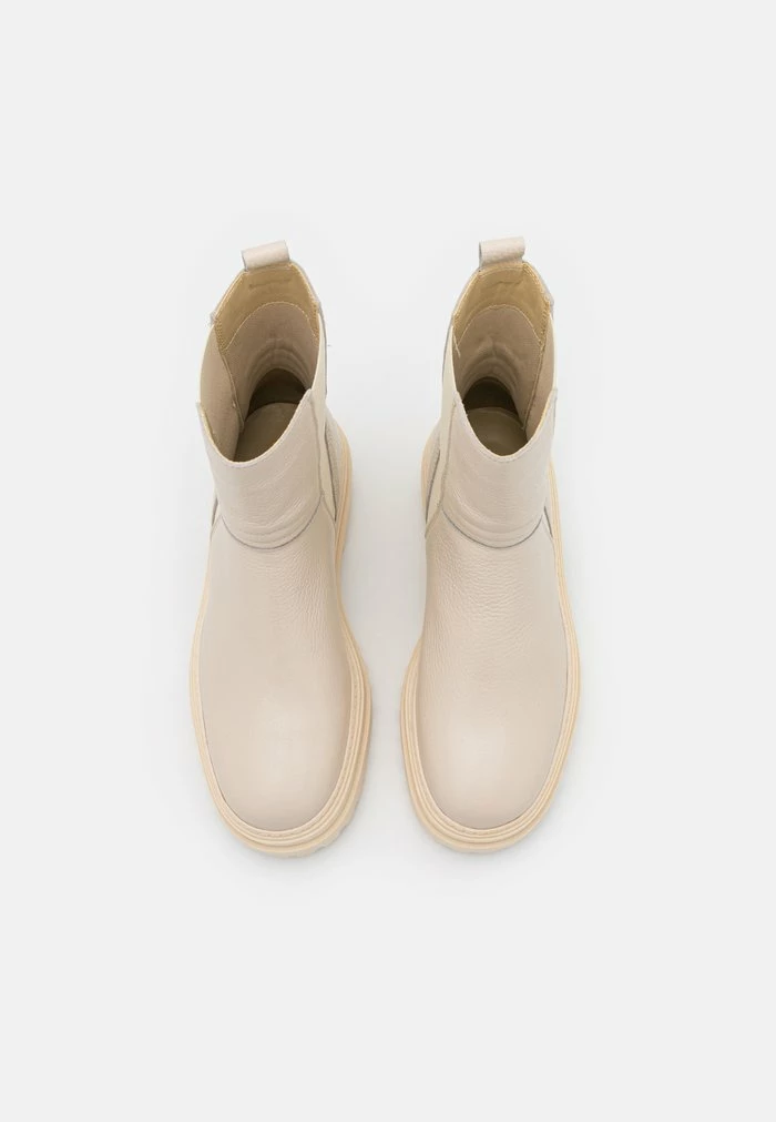 Zign LEATHER - Bottines à Plateau - Beige – Image 6
